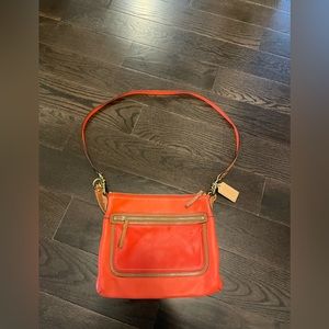 Coach Vibrant multi color purse